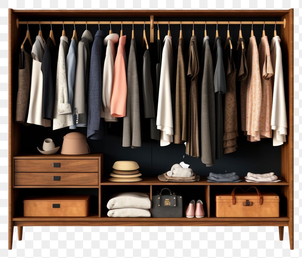 PNG Wardrobe furniture closet organization