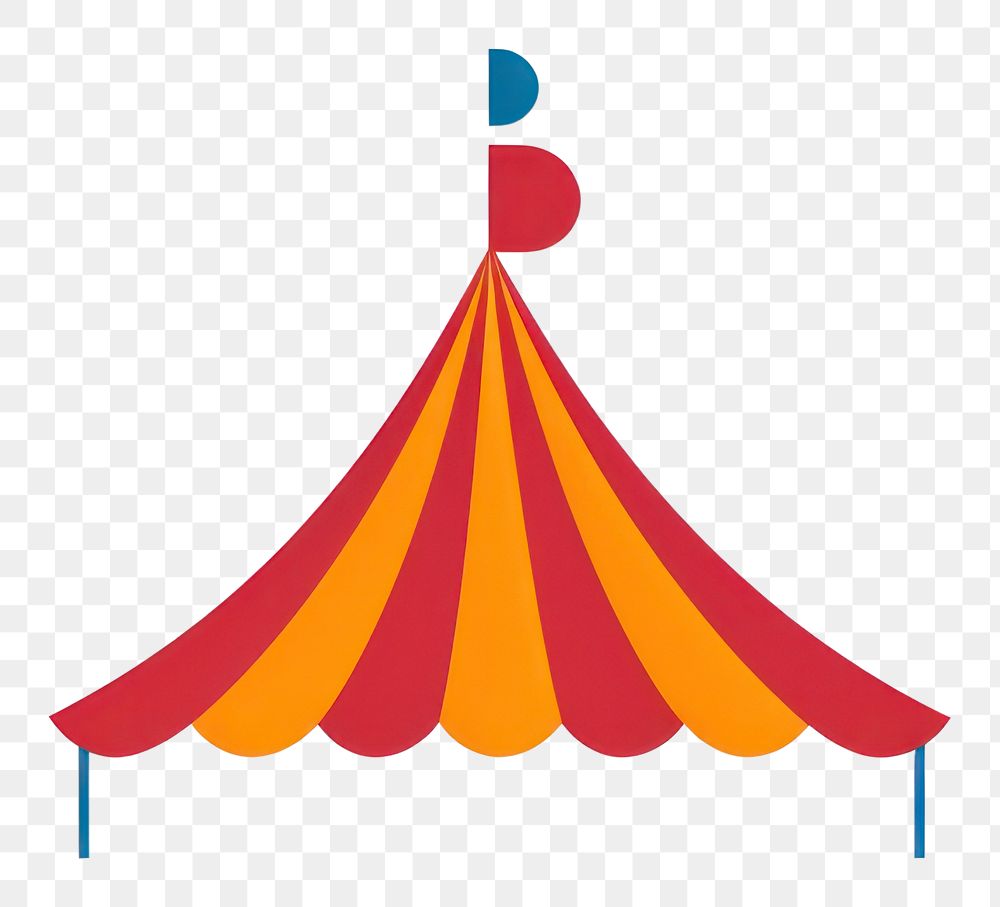 PNG Circus logo tent recreation. AI generated Image by rawpixel.