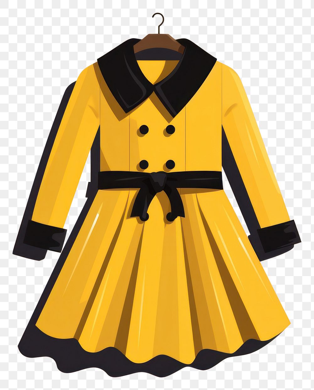 PNG Dress overcoat outerwear standing. 