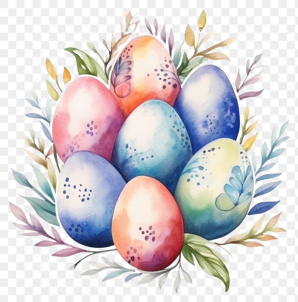 PNG Egg easter plant white background. AI generated Image by rawpixel.