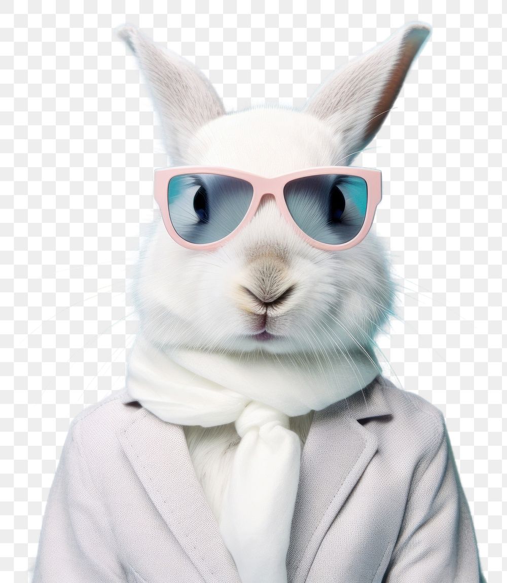 PNG Glasses mammal animal pet. AI generated Image by rawpixel.