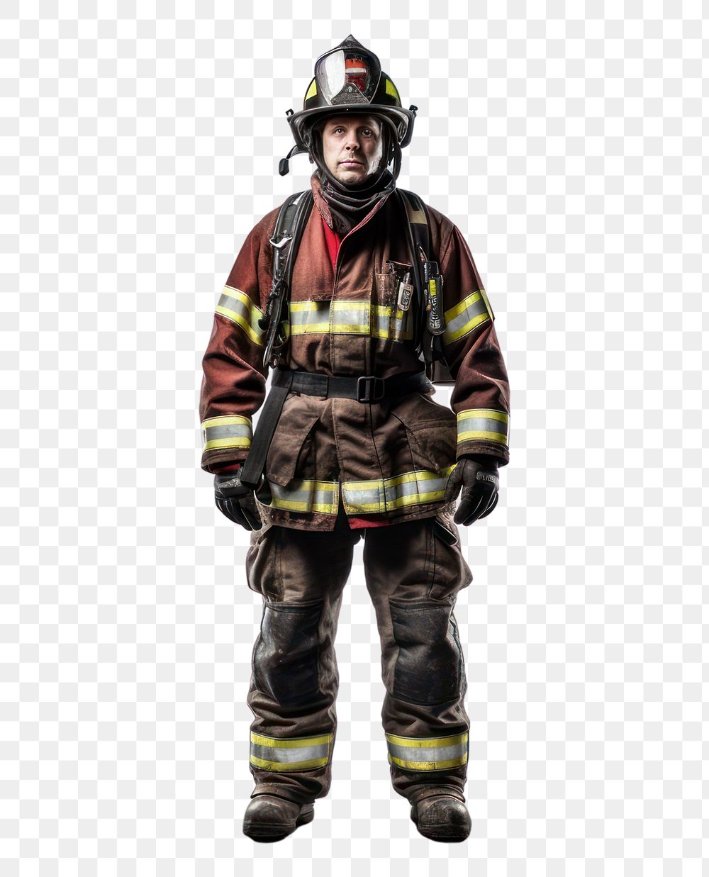 PNG Helmet adult extinguishing architecture. AI generated Image by rawpixel.