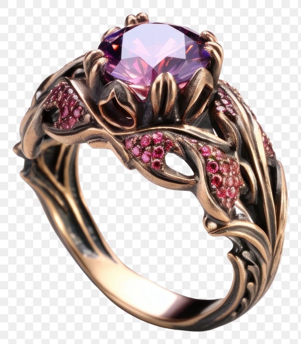 PNG Ring gemstone jewelry accessories. AI generated Image by rawpixel.