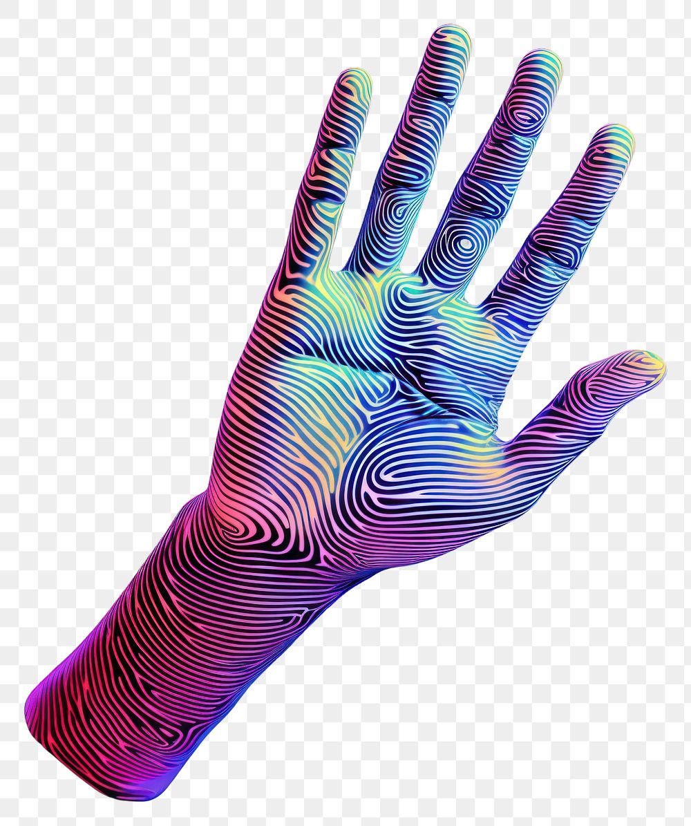 PNG Hand finger purple technology. AI generated Image by rawpixel.
