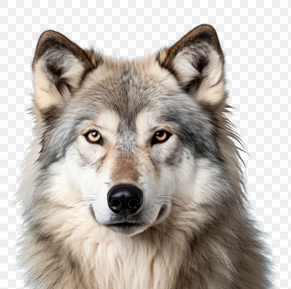 PNG Wolf mammal animal pet. AI generated Image by rawpixel.