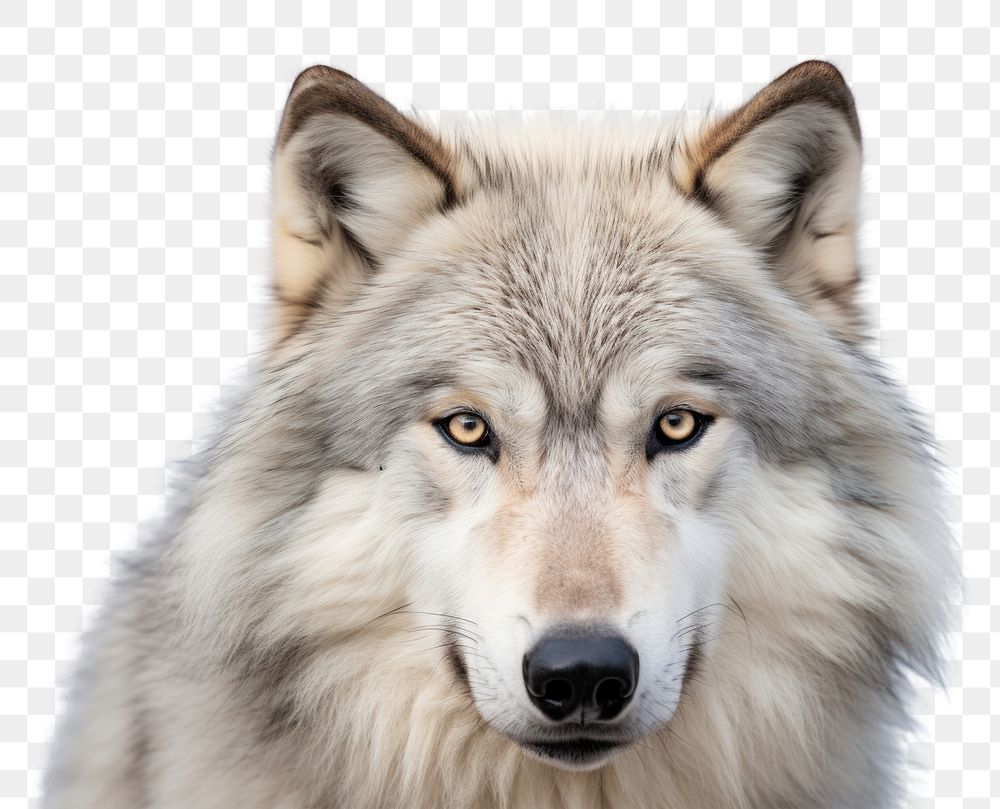 PNG Wolf mammal animal white. AI generated Image by rawpixel.