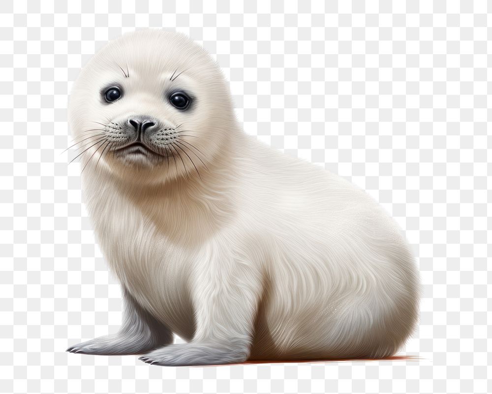 Animal mammal seal pet. AI generated Image by rawpixel.