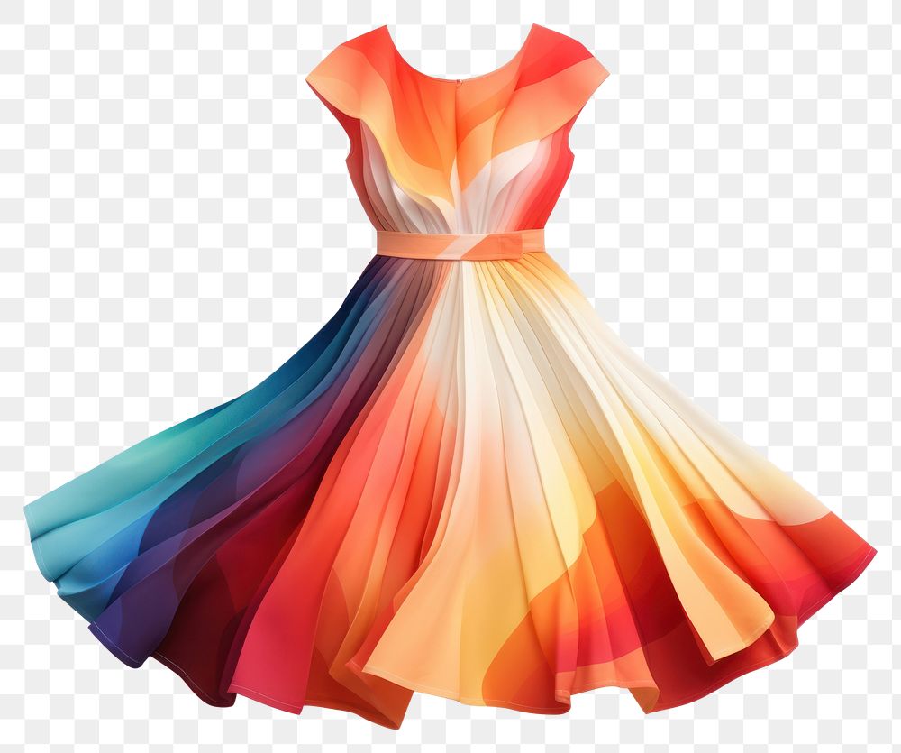 PNG Dress fashion gown transparent background. 