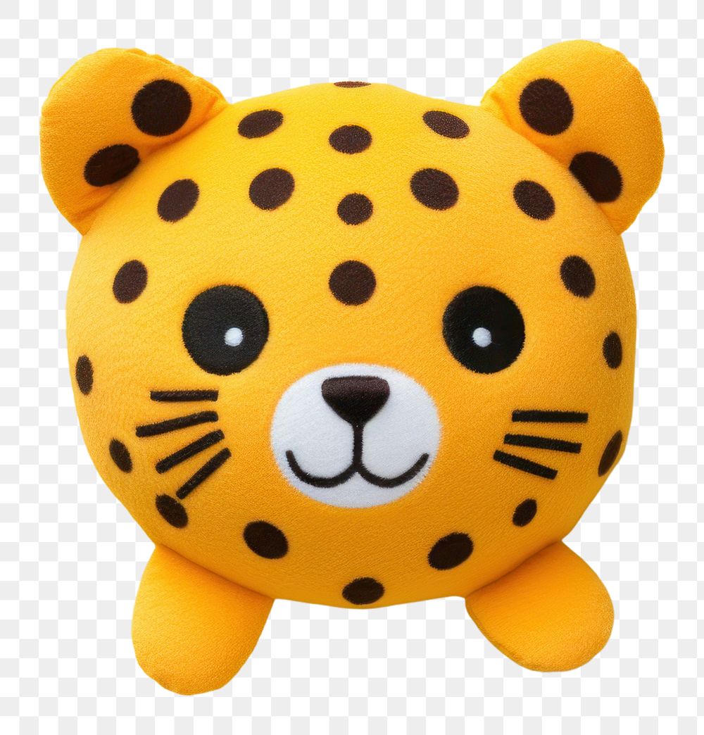 PNG Toy cheetah cartoon animal. 