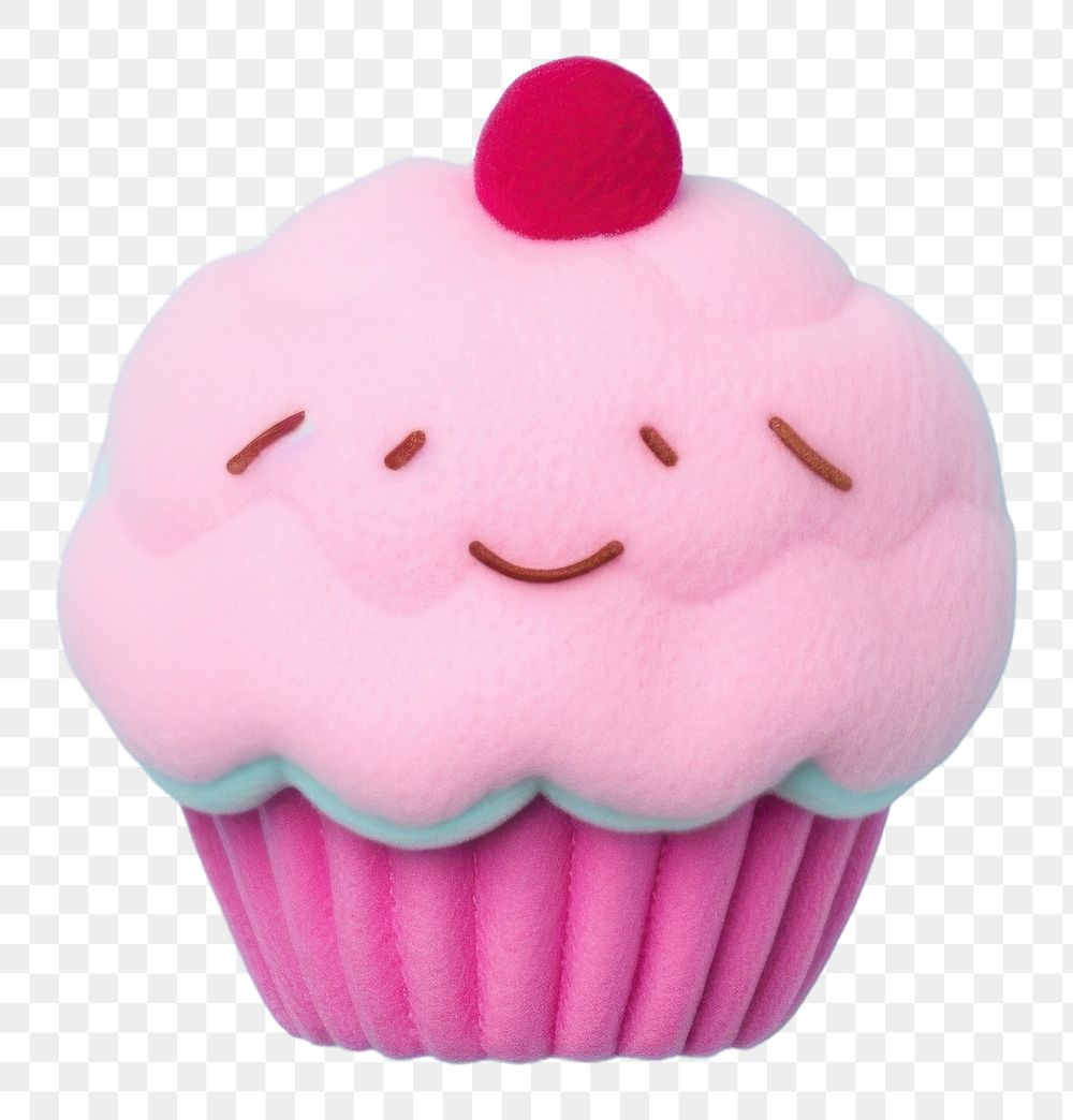 PNG Cupcake toy dessert cartoon. 