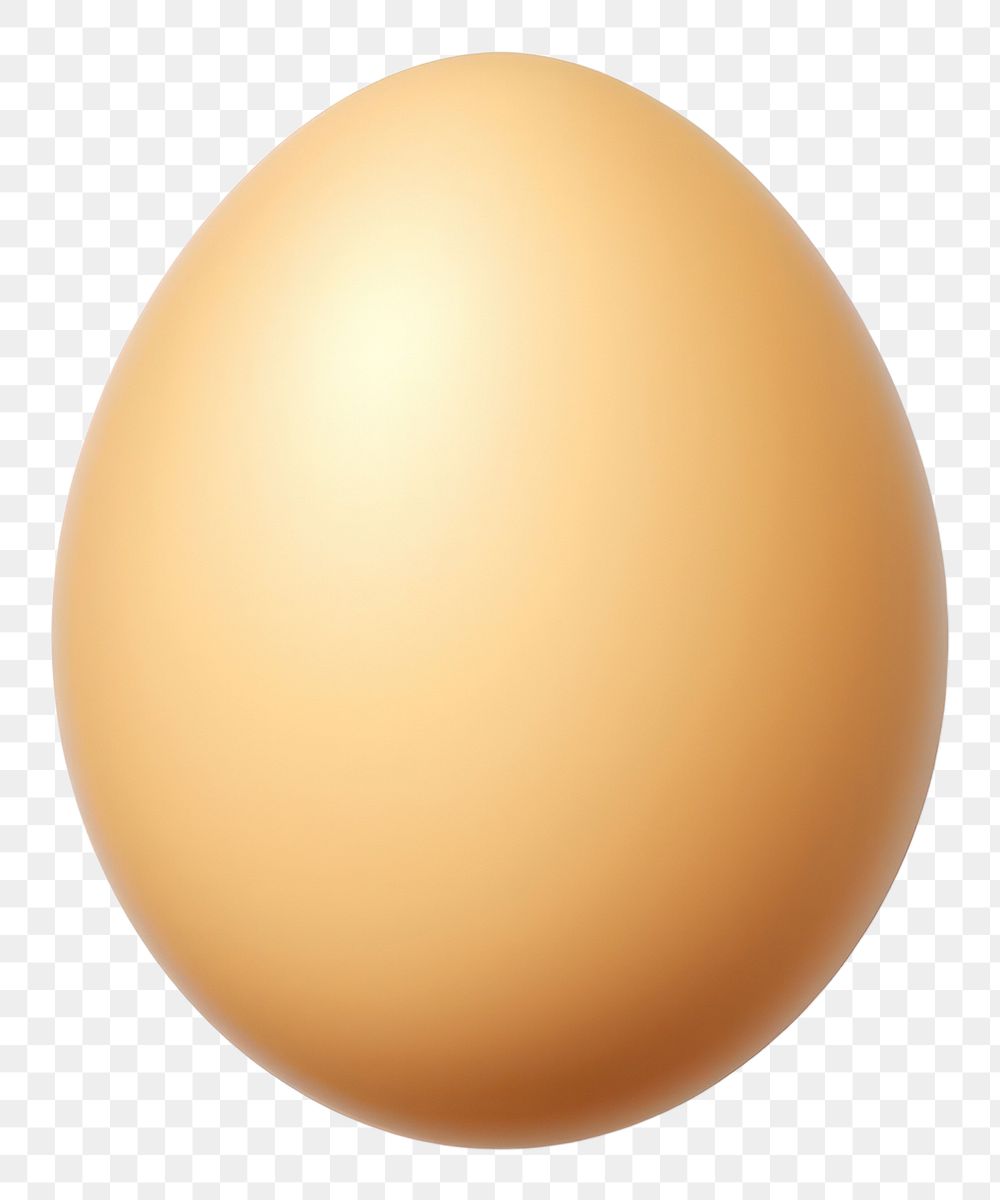 PNG Egg food white background simplicity, digital paint illustration. AI generated image