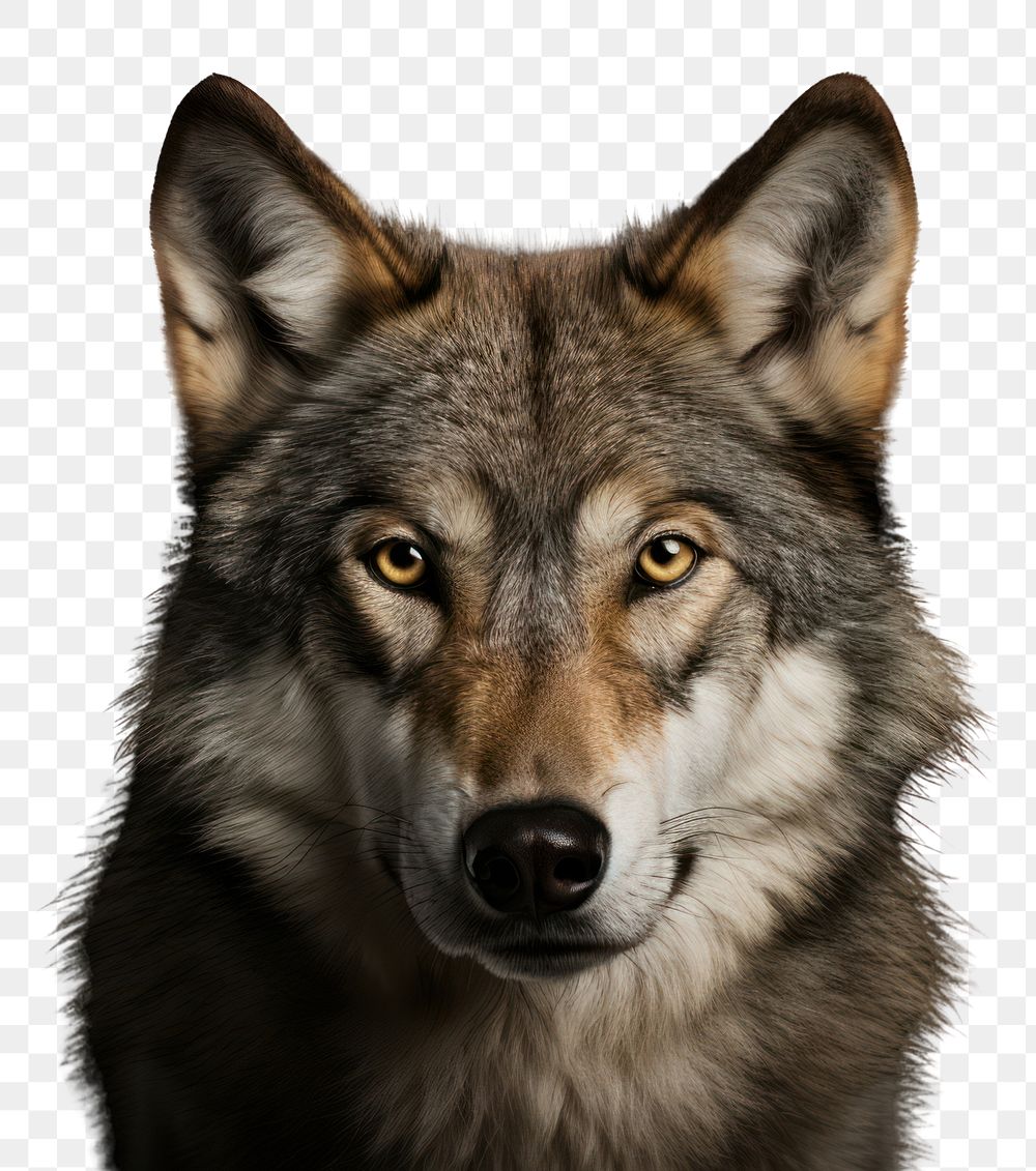 PNG Wolf wildlife animal mammal. AI generated Image by rawpixel.