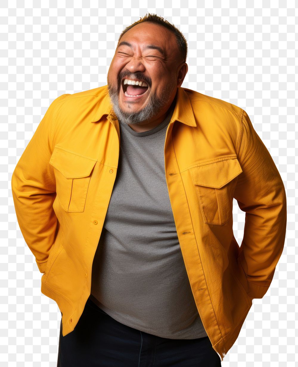 PNG Laughing happiness standing shouting. AI generated Image by rawpixel.
