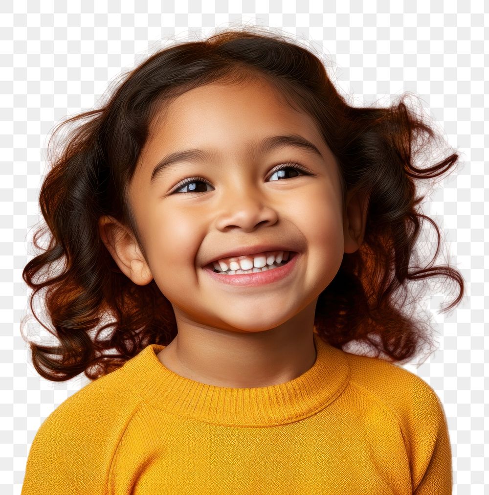 PNG Portrait smiling child smile. AI generated Image by rawpixel.