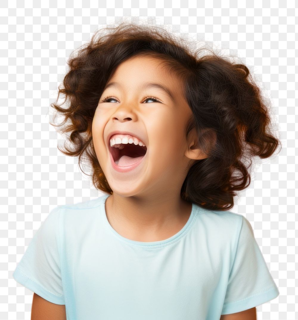 PNG Laughing child excitement happiness. AI generated Image by rawpixel.