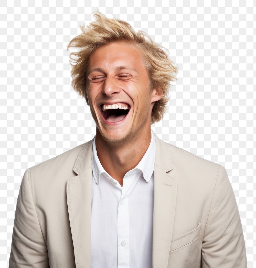 PNG Shouting laughing adult excitement. AI generated Image by rawpixel.