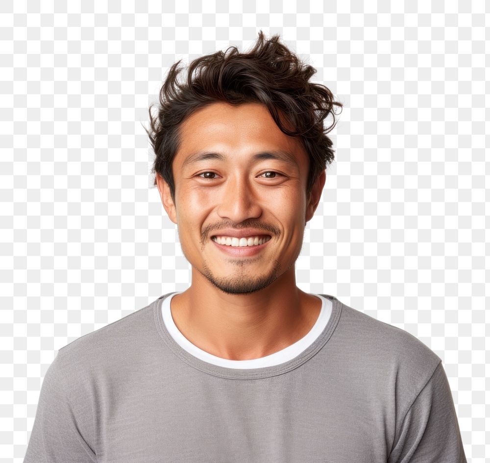 PNG Portrait smiling adult smile. AI generated Image by rawpixel.