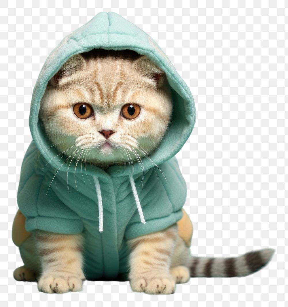 PNG Kitten sweatshirt animal mammal. AI generated Image by rawpixel.