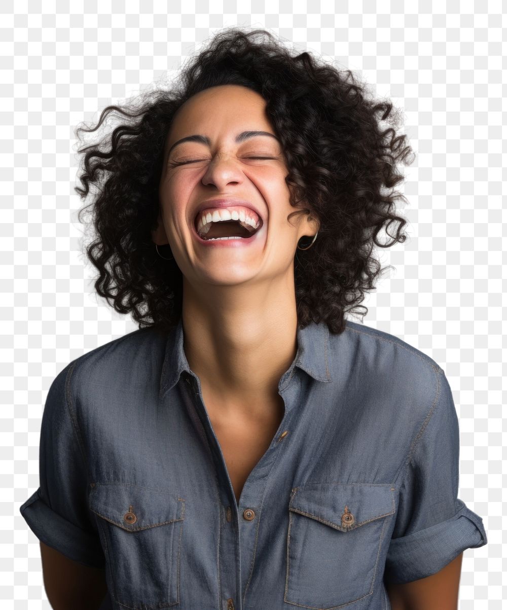 PNG Laughing adult excitement relaxation. AI generated Image by rawpixel.