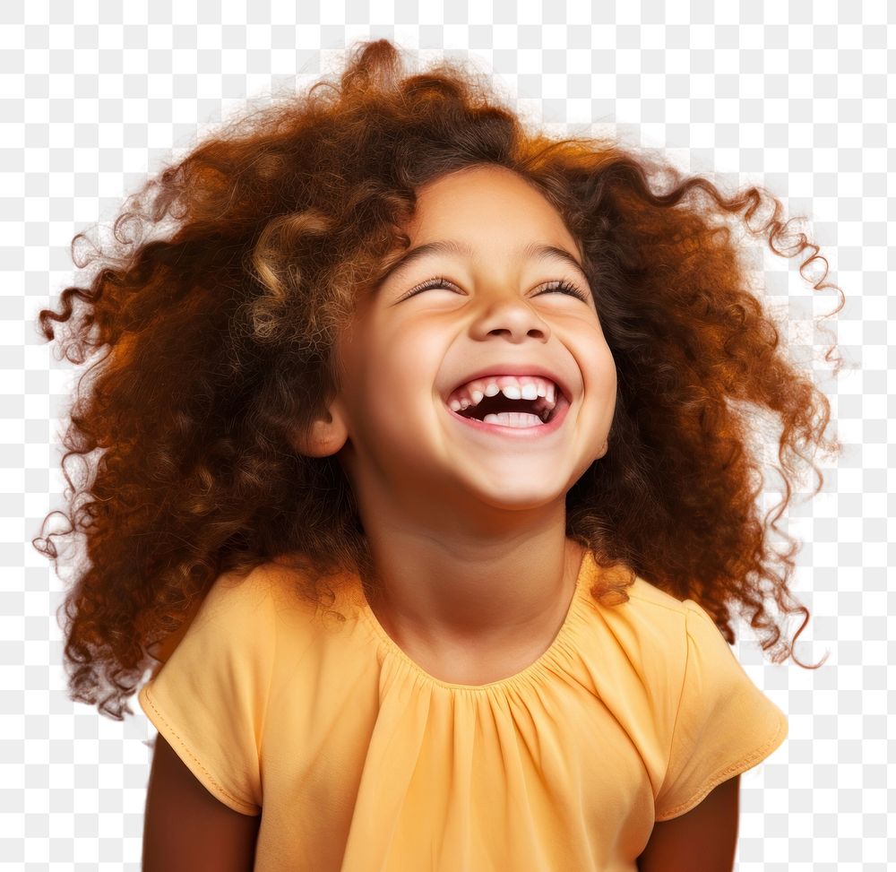 PNG Laughing child smile excitement. 