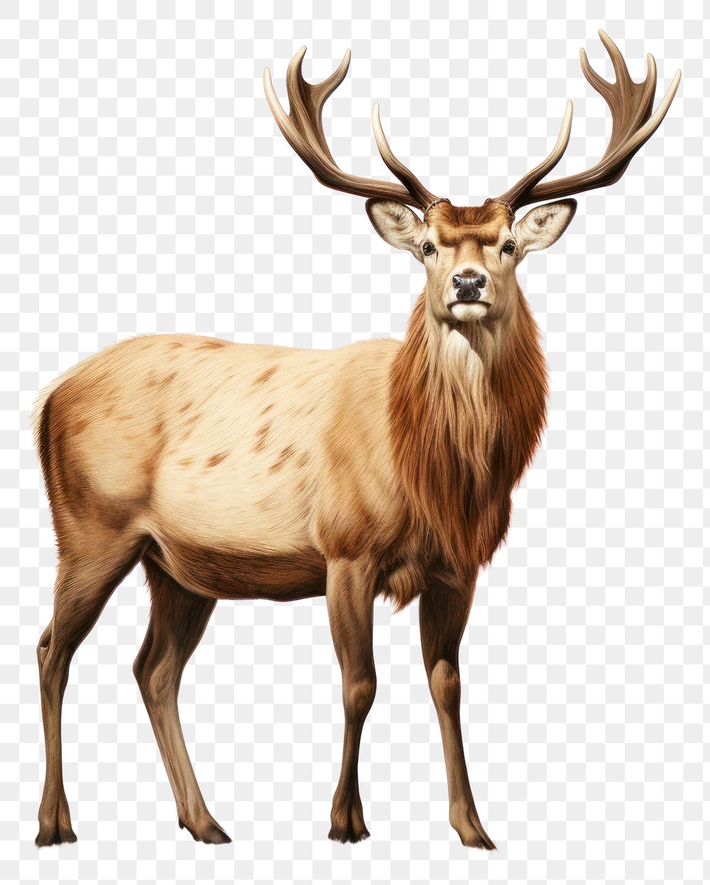 PNG Wildlife animal mammal deer. AI generated Image by rawpixel.