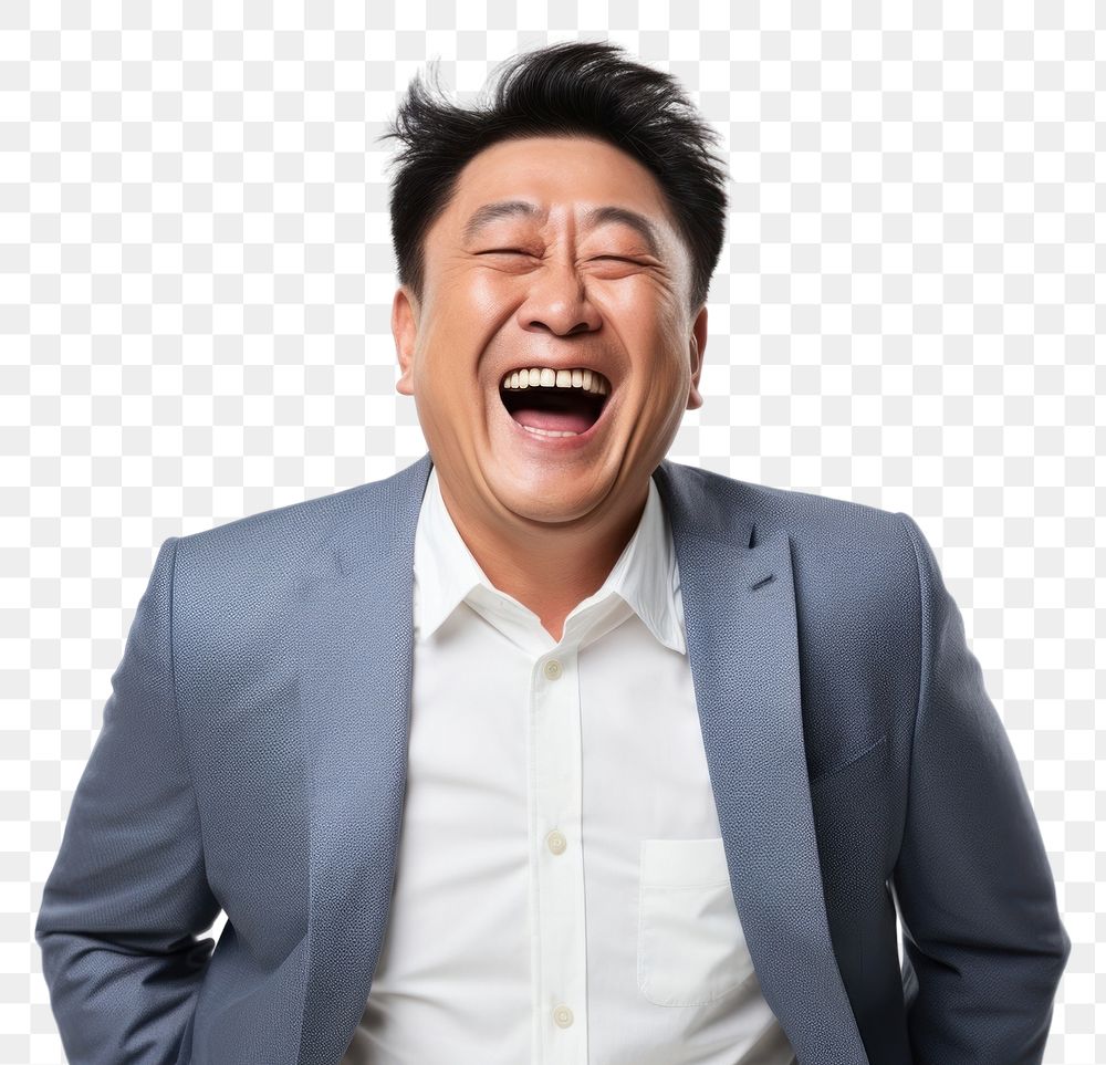 PNG Laughing adult excitement overworked. AI generated Image by rawpixel.