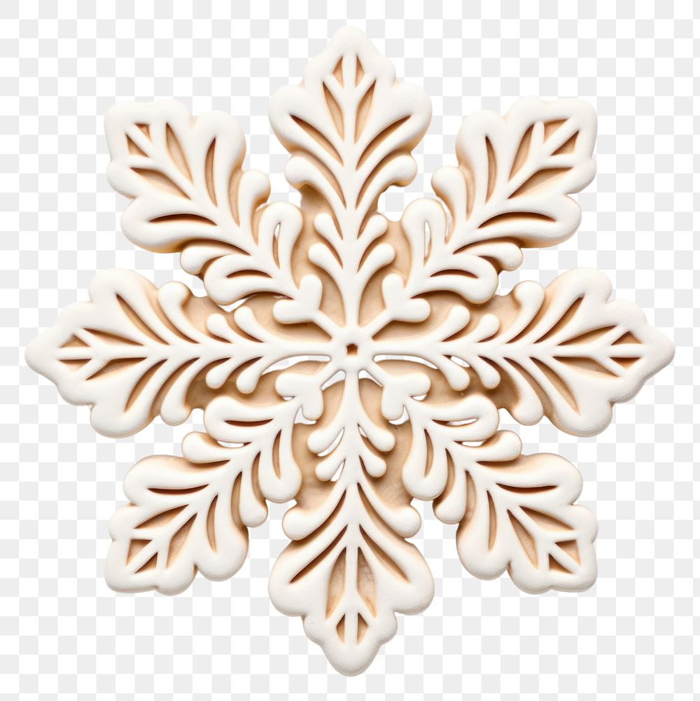 PNG Snow snowflake pattern white. 