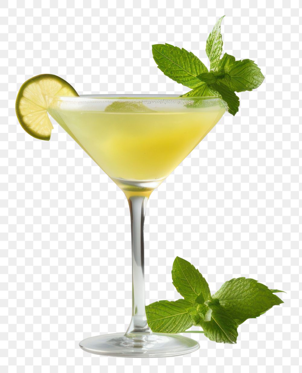 PNG Cocktail martini mojito drink. AI generated Image by rawpixel.