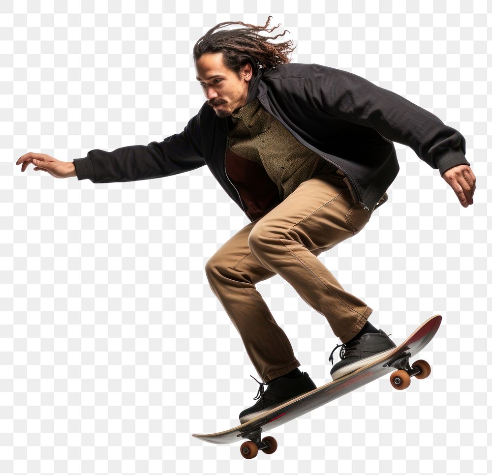 PNG Skateboard footwear skating adult. AI generated Image by rawpixel.