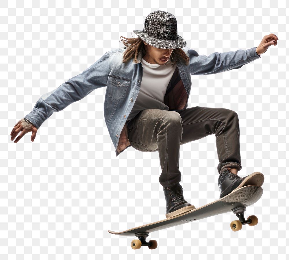 PNG Skateboard footwear skating adult. AI generated Image by rawpixel.