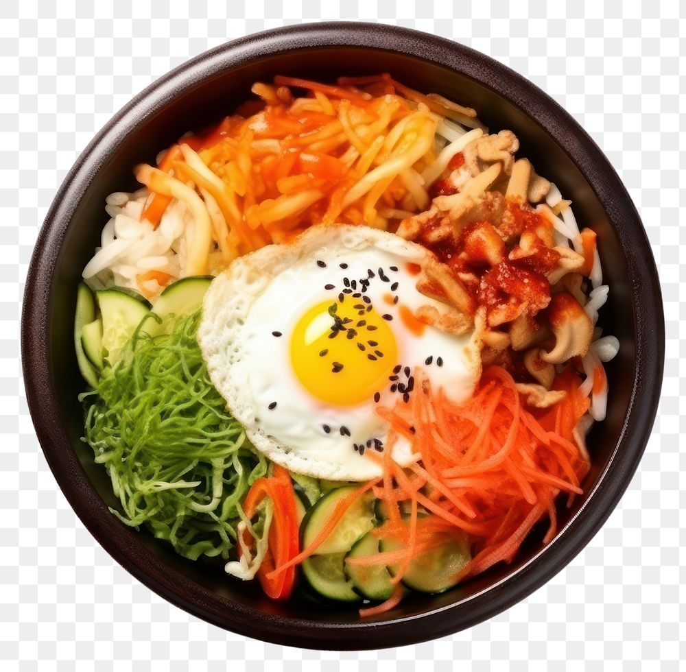 PNG Bowl plate food egg. AI generated Image by rawpixel.