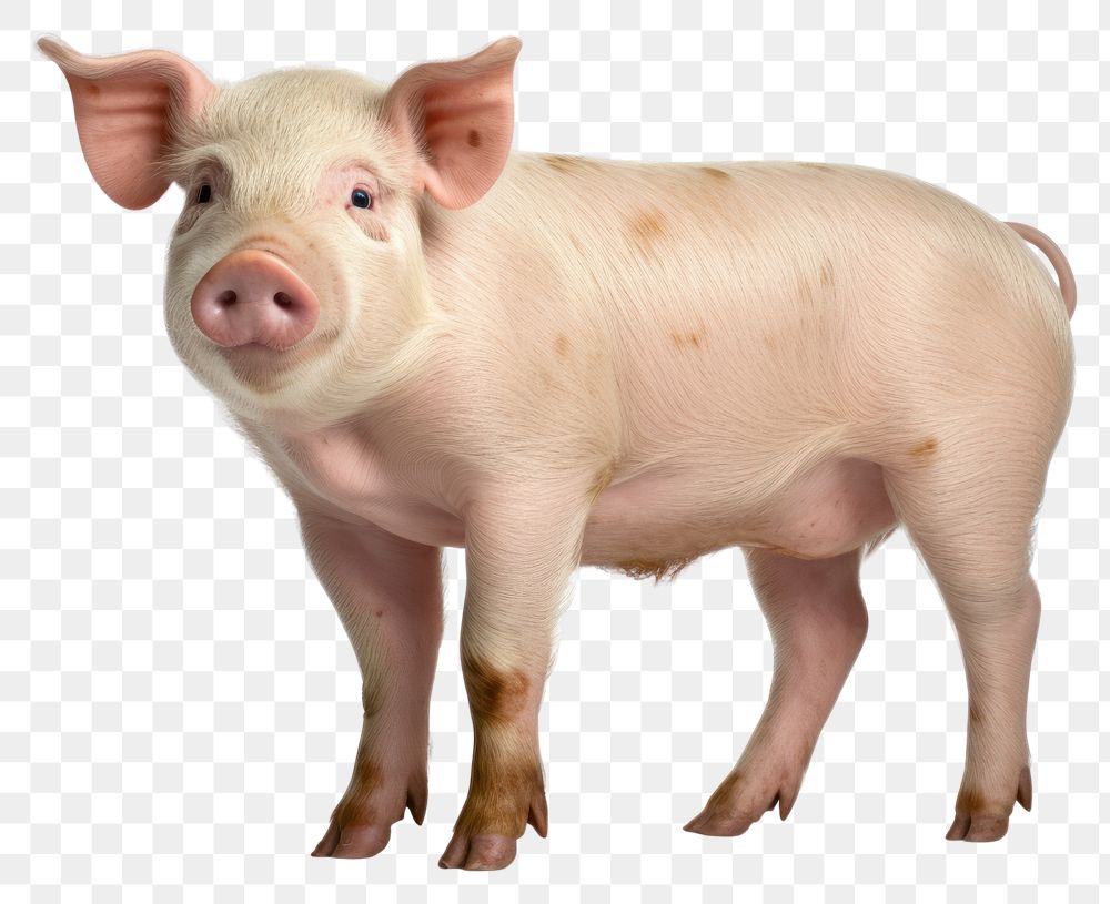 PNG Pig mammal animal boar. AI generated Image by rawpixel.