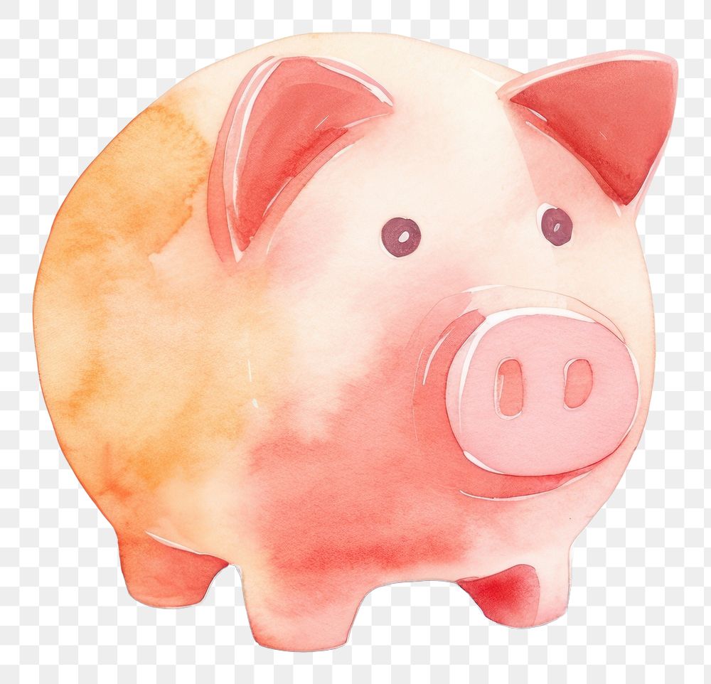 PNG Pig representation investment creativity. AI generated Image by rawpixel.