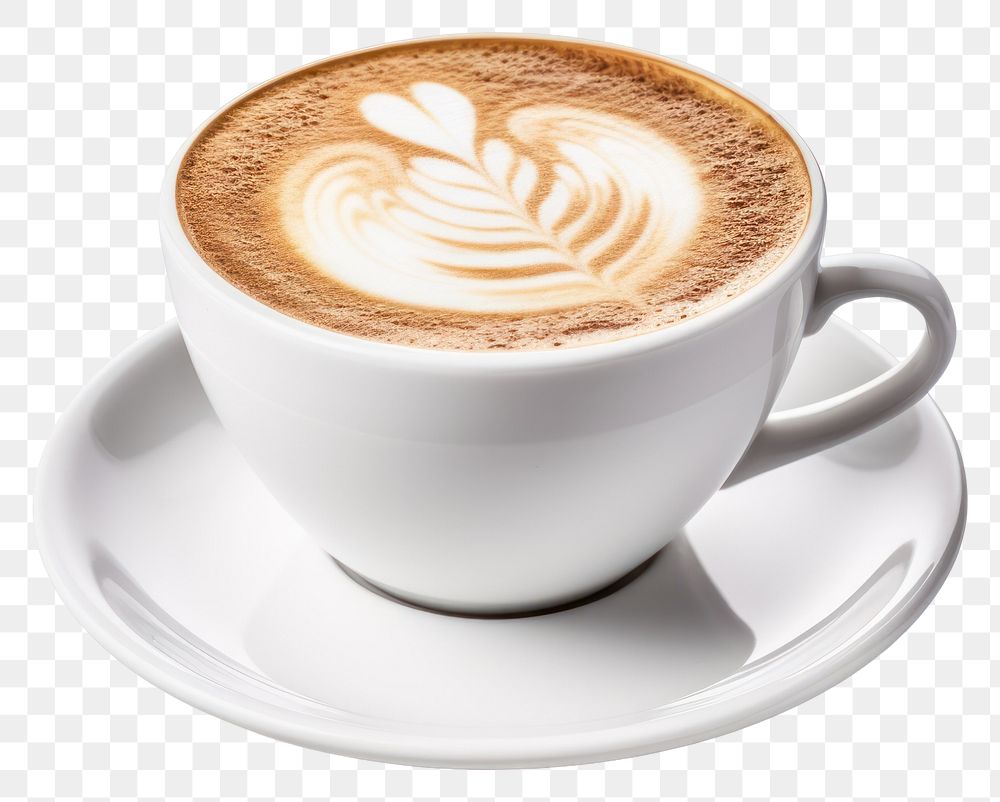 PNG Coffee latte drink cup