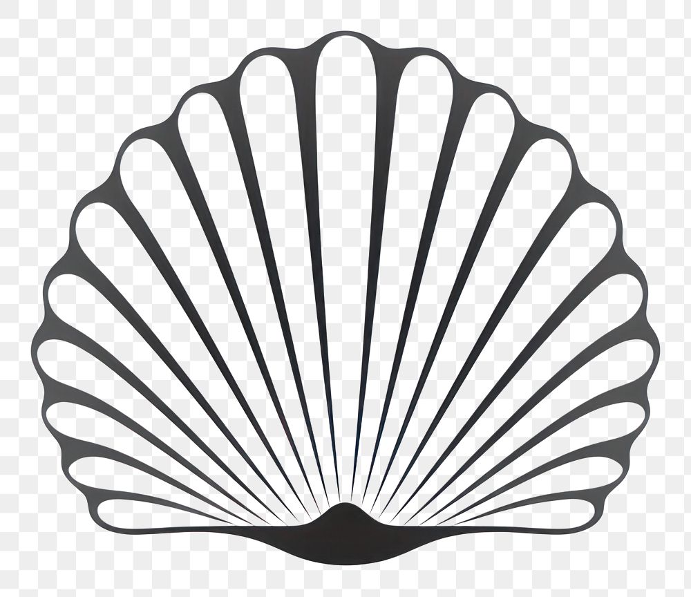 PNG Seashell clam logo invertebrate. 