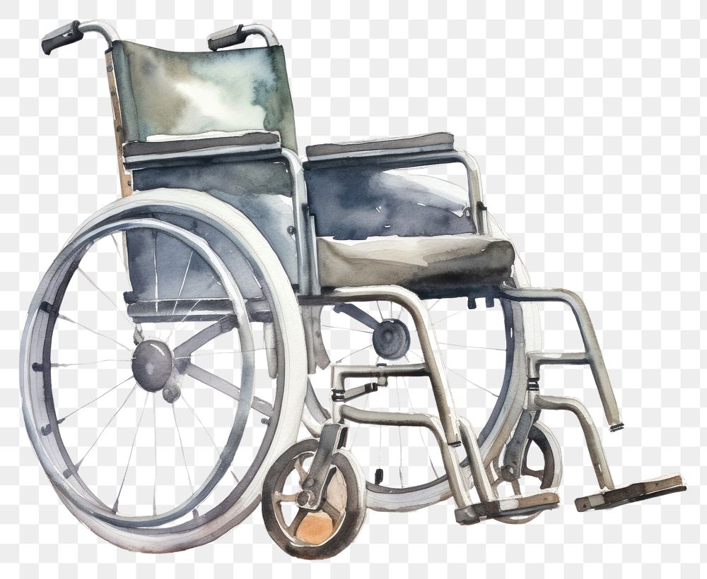 PNG Wheelchair parasports assistance furniture. AI generated Image by rawpixel.