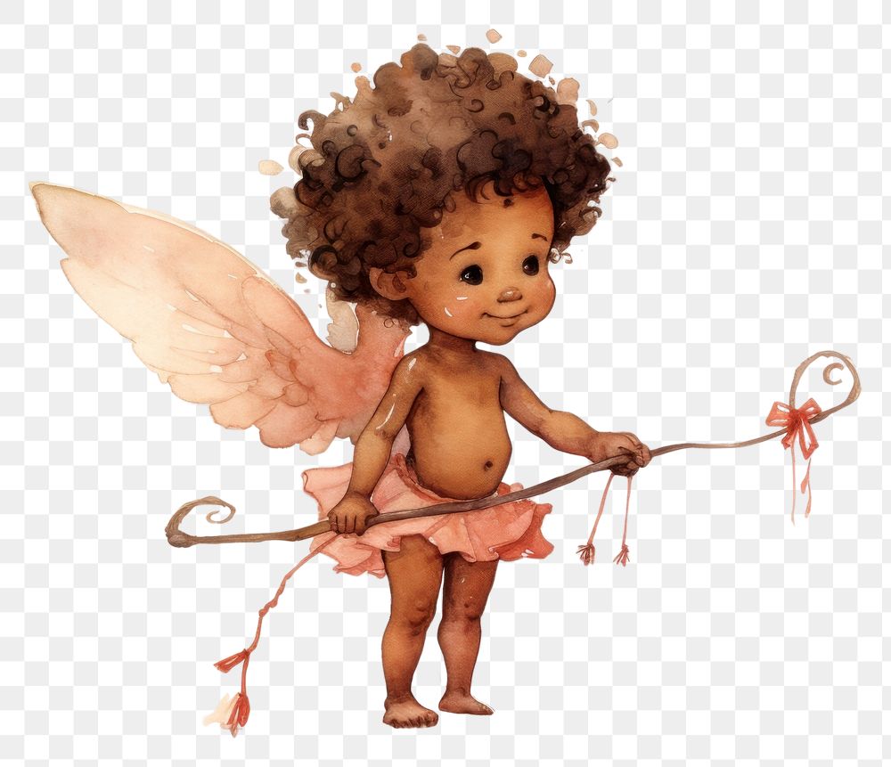 PNG Cupid representation creativity innocence. AI generated Image by rawpixel.