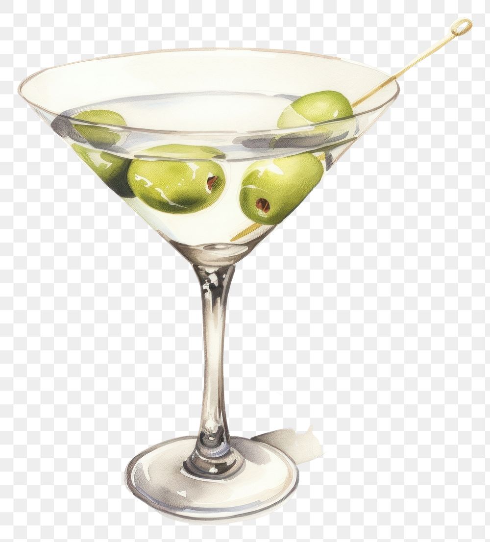 PNG Martini cocktail drink fruit. 
