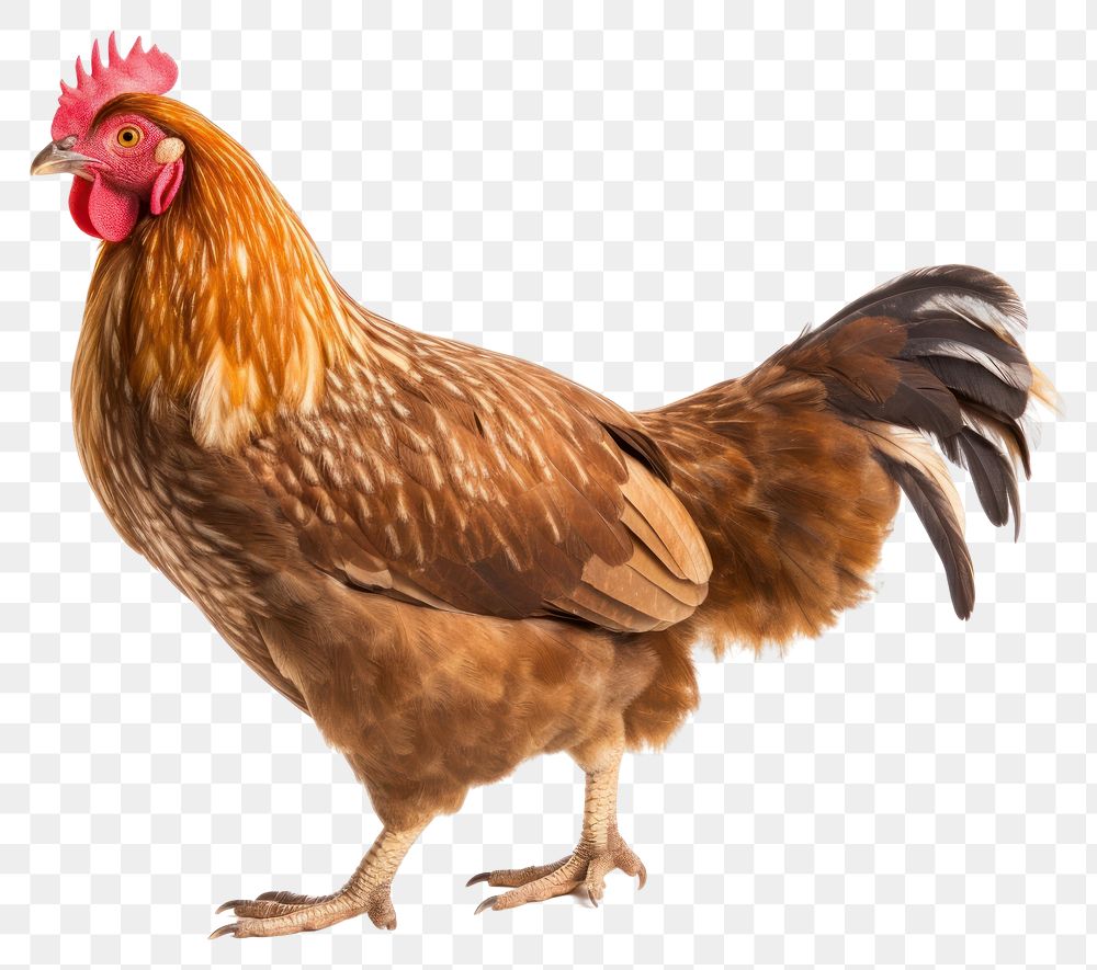 PNG Chicken poultry animal bird. AI generated Image by rawpixel.