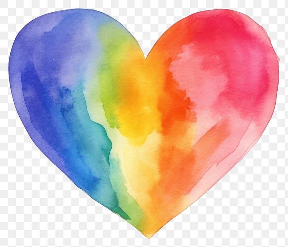 PNG Backgrounds rainbow heart creativity