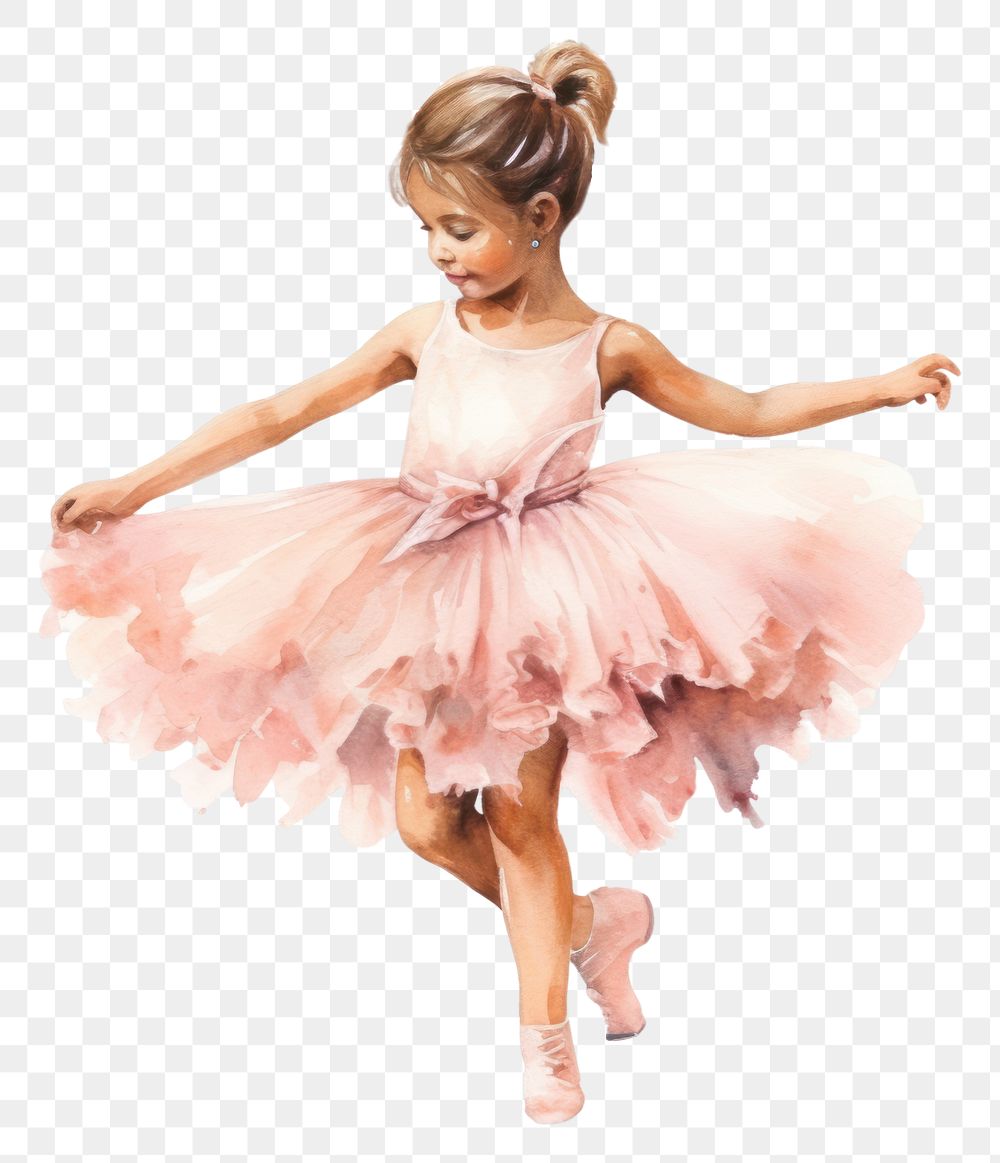 PNG Dancing ballet child girl. AI generated Image by rawpixel.