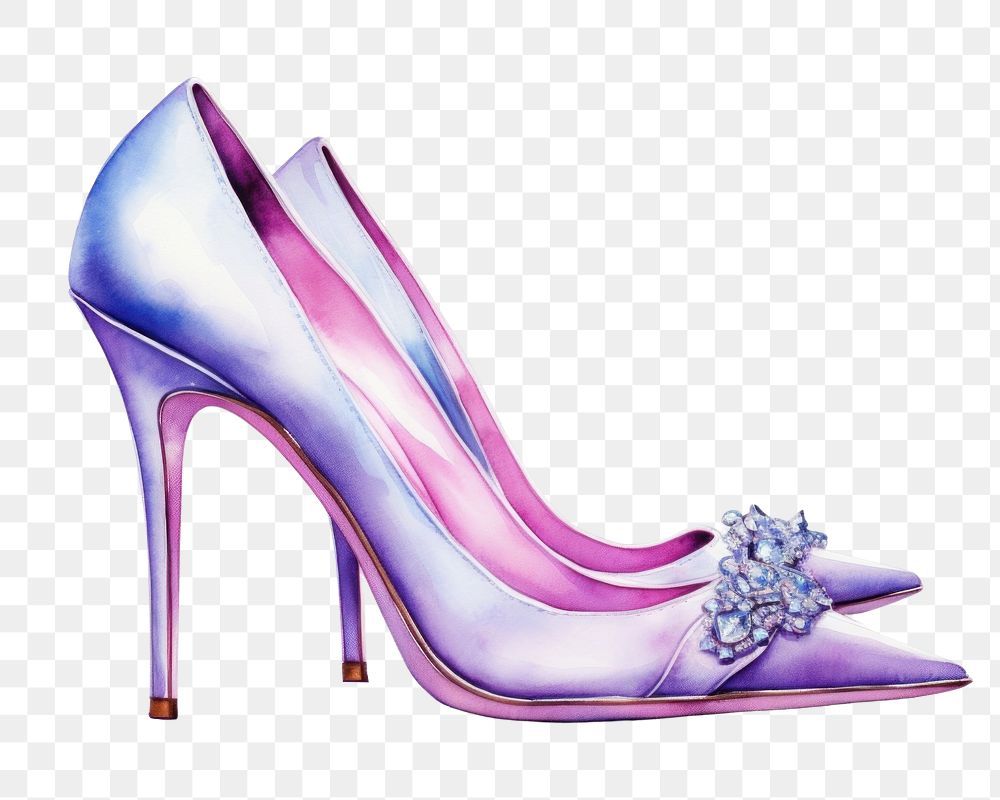 PNG Footwear shoe heel high heel. AI generated Image by rawpixel.