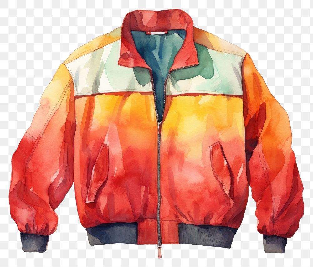 PNG Sweatshirt jacket creativity outerwear. AI generated Image by rawpixel.