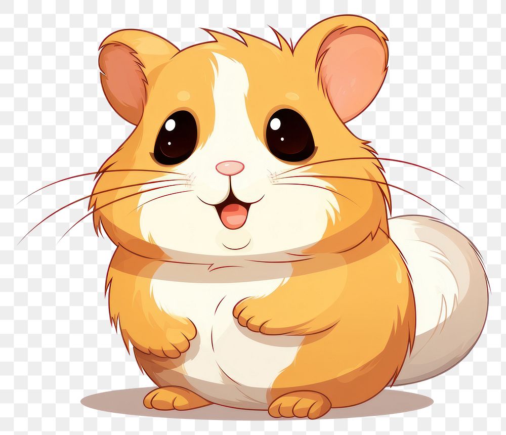 PNG Hamster wildlife rodent mammal. AI generated Image by rawpixel.