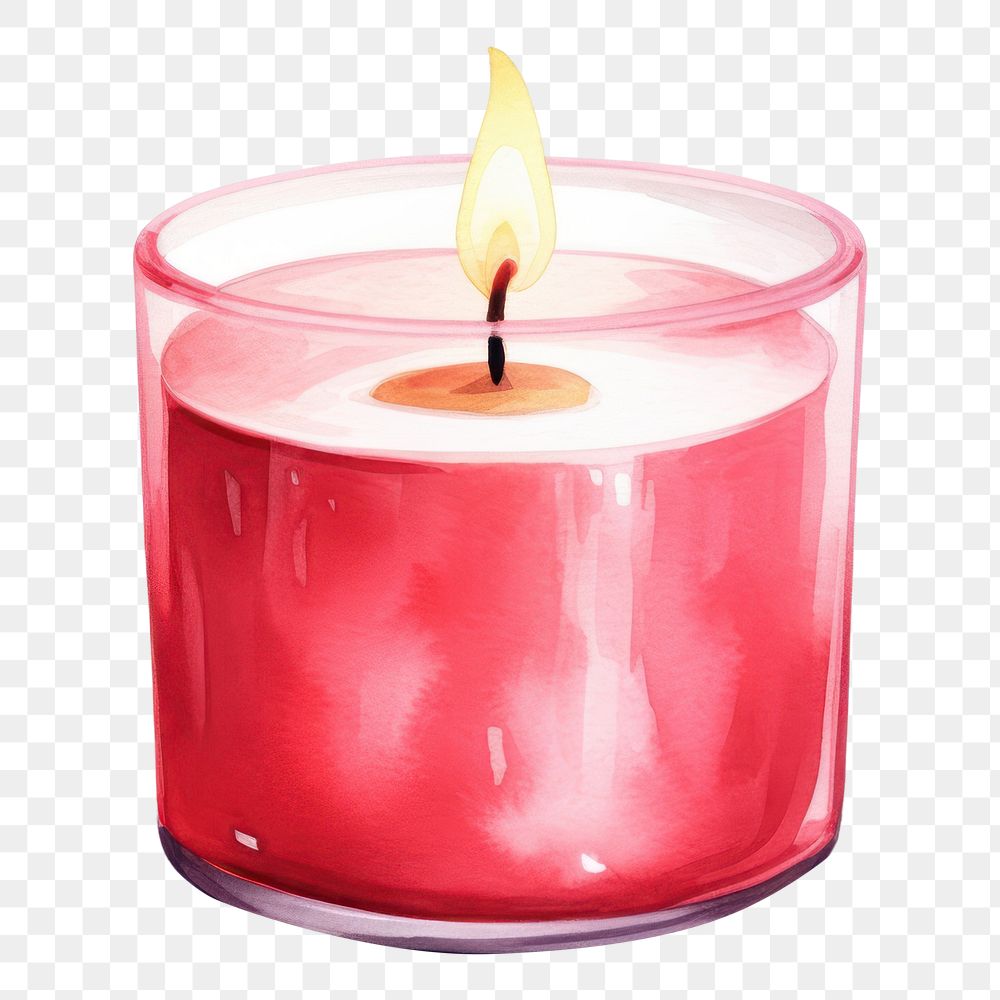 PNG Candle white background freshness lighting. AI generated Image by rawpixel.