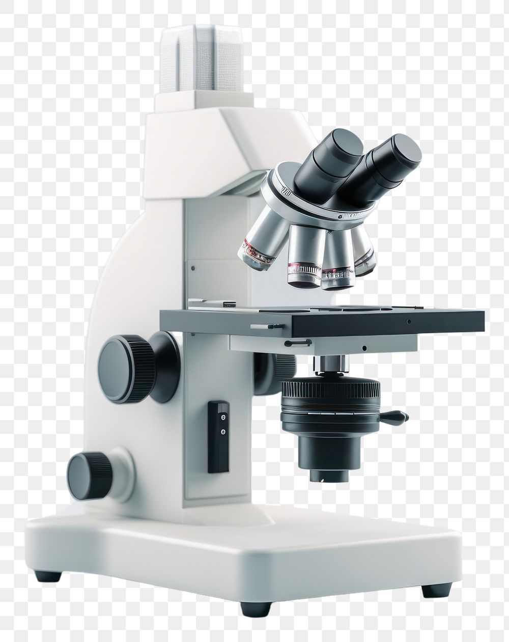 PNG Microscope biotechnology magnification biochemistry. AI generated Image by rawpixel.