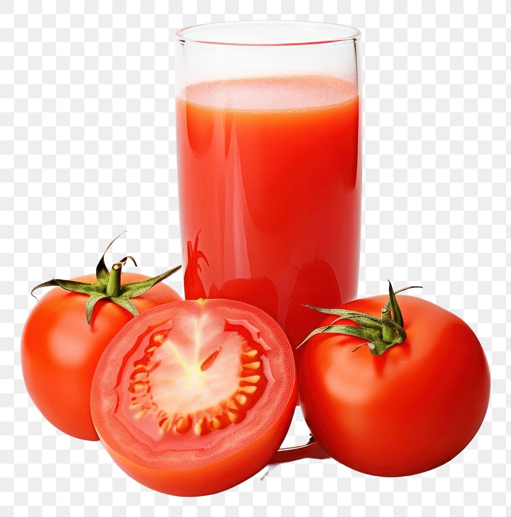 PNG Vegetable tomato juice plant. 