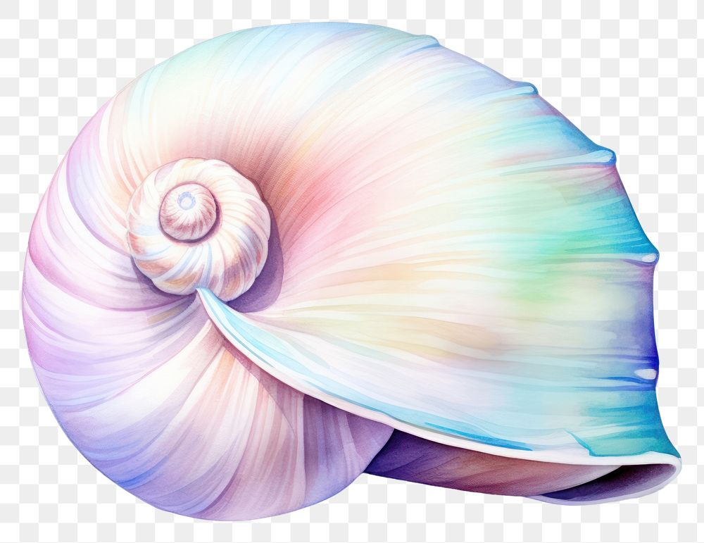 PNG Seashell snail invertebrate pattern