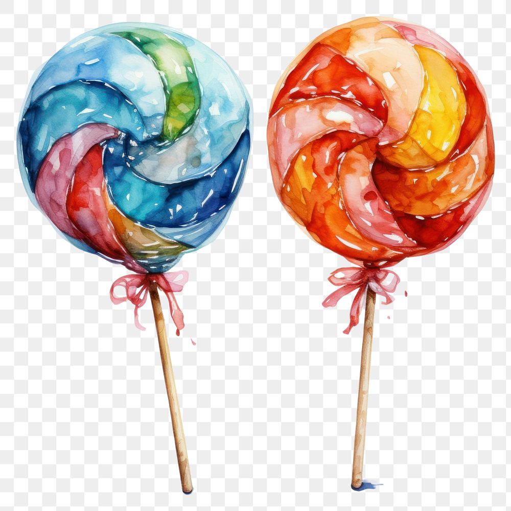 PNG Candy confectionery lollipop balloon. AI generated Image by rawpixel.