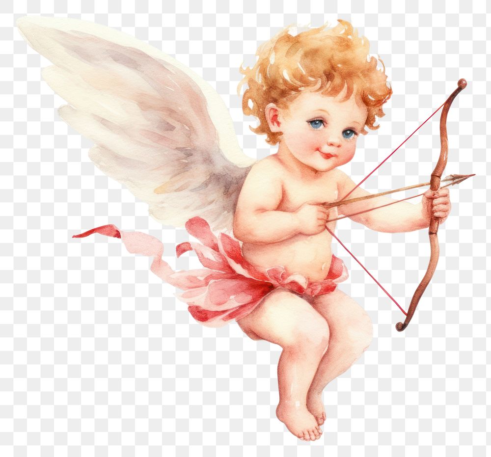 PNG Cupid baby representation creativity. AI generated Image by rawpixel.